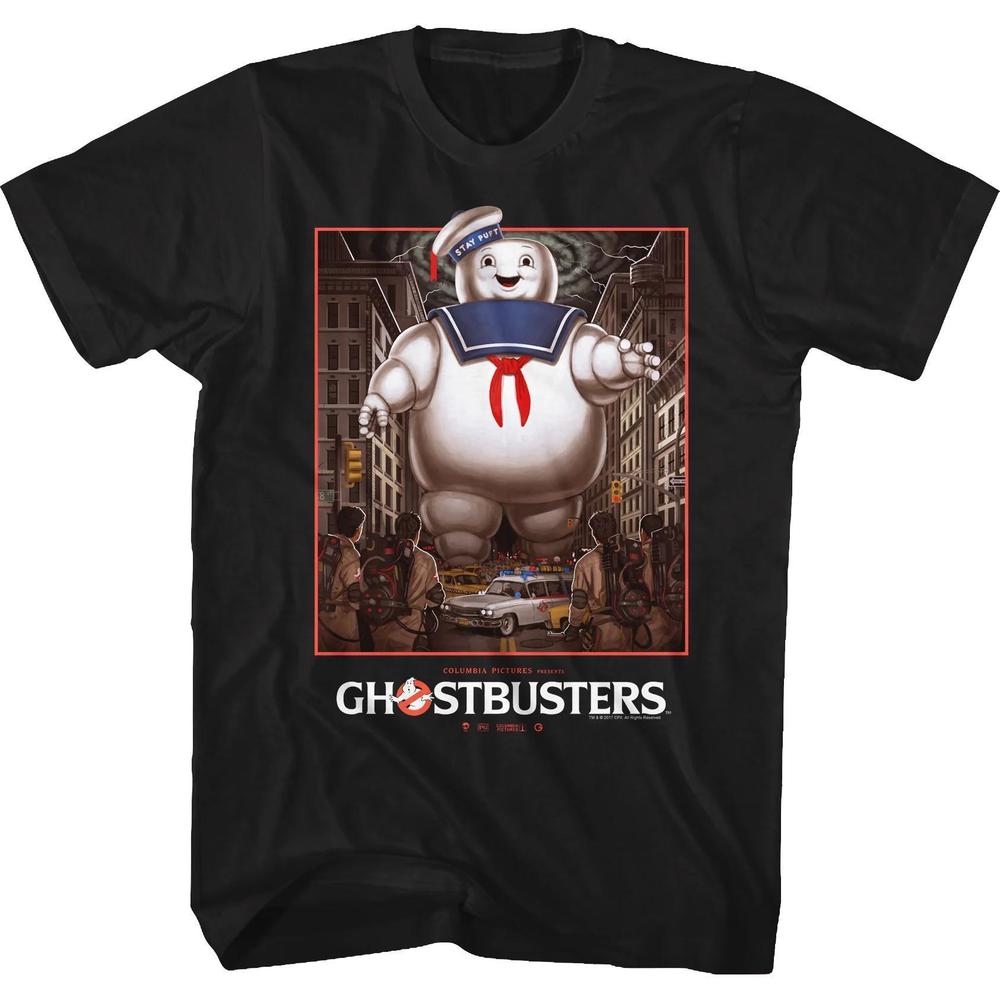 Stay Puft Marshmallow Man Vs Ghostbusters Tshirt